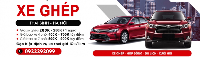 Bảng giá xe đi các tỉnh